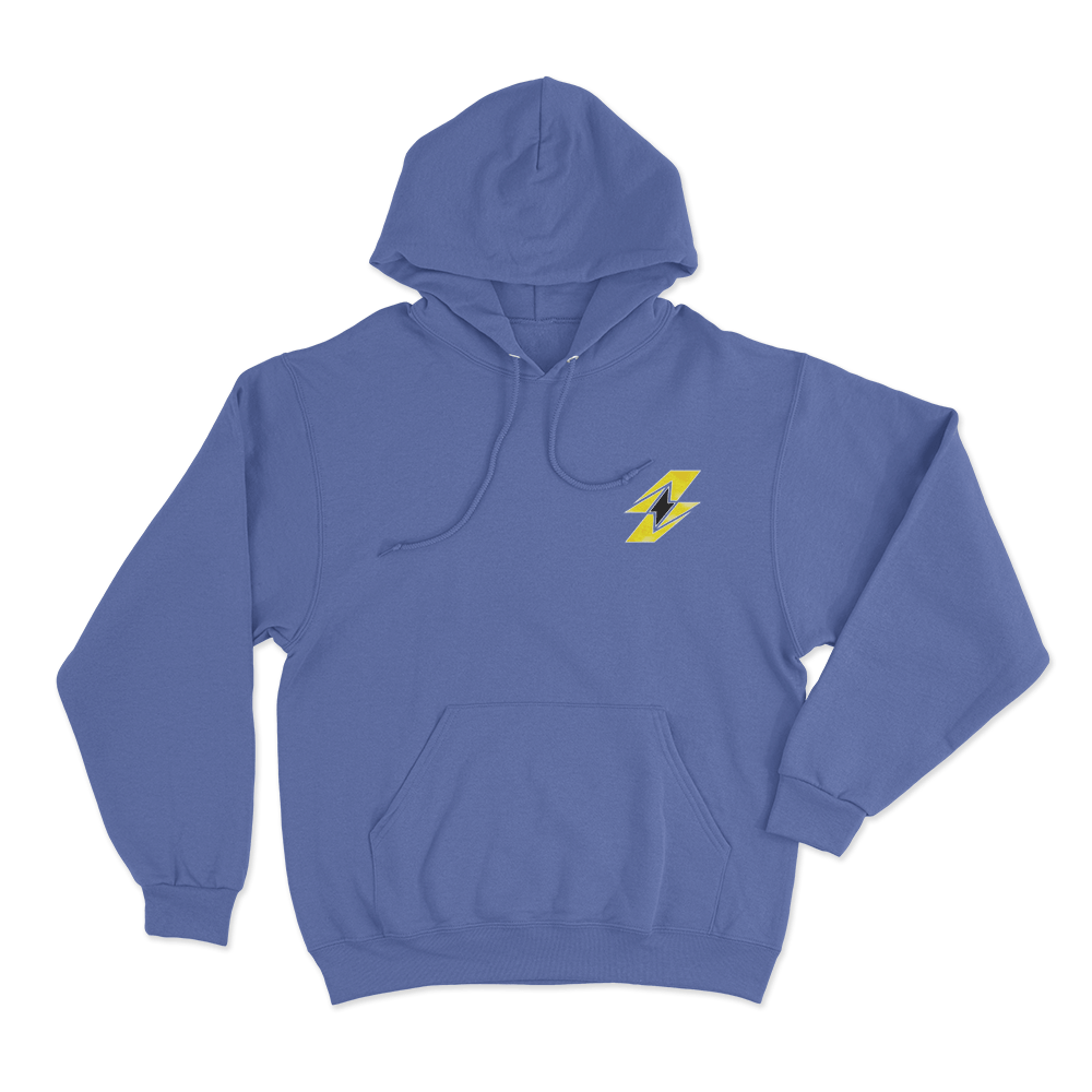 Jshock Anti Hate Hate Club Logo Unisex Hoodie Blue Jshock Anti Hate Hate Club Logo Unisex Hoodie Blue