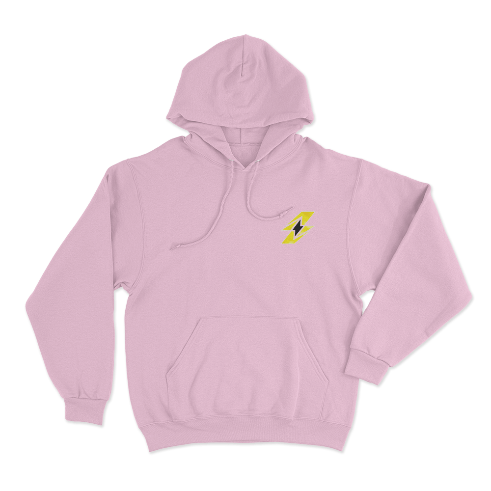 Jshock Anti Hate Hate Club Logo Unisex Hoodie Pink Jshock Anti Hate Hate Club Logo Unisex Hoodie Pink