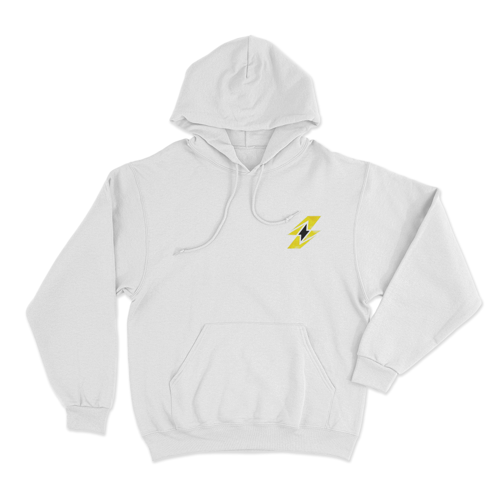 Jshock Anti Hate Hate Club Logo Unisex Hoodie White Jshock Anti Hate Hate Club Logo Unisex Hoodie White
