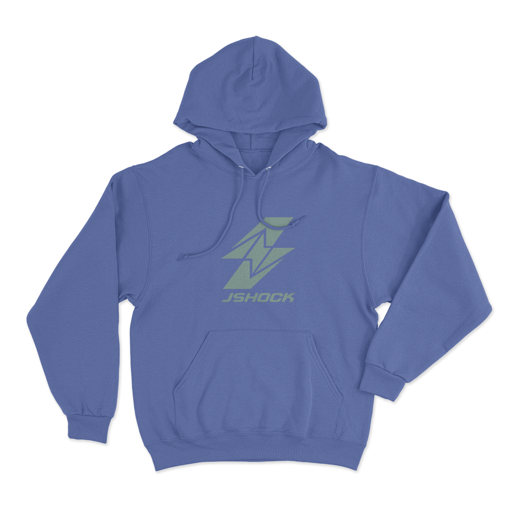 Jshock Unisex Hoodie Blue Jshock Unisex Hoodie Blue