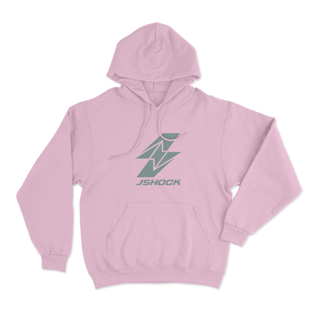 Jshock Unisex Hoodie Pink Jshock Unisex Hoodie Pink