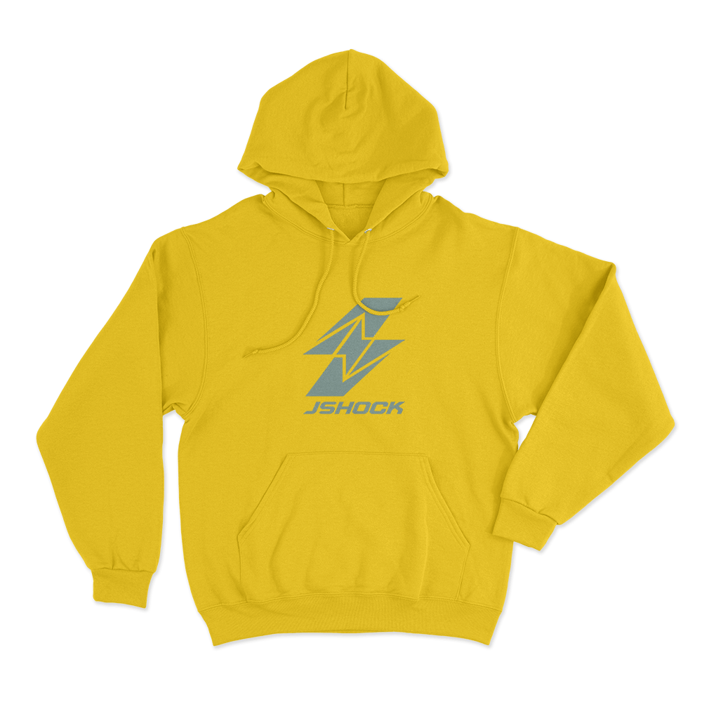 Jshock Unisex Hoodie Yellow Jshock Unisex Hoodie Yellow
