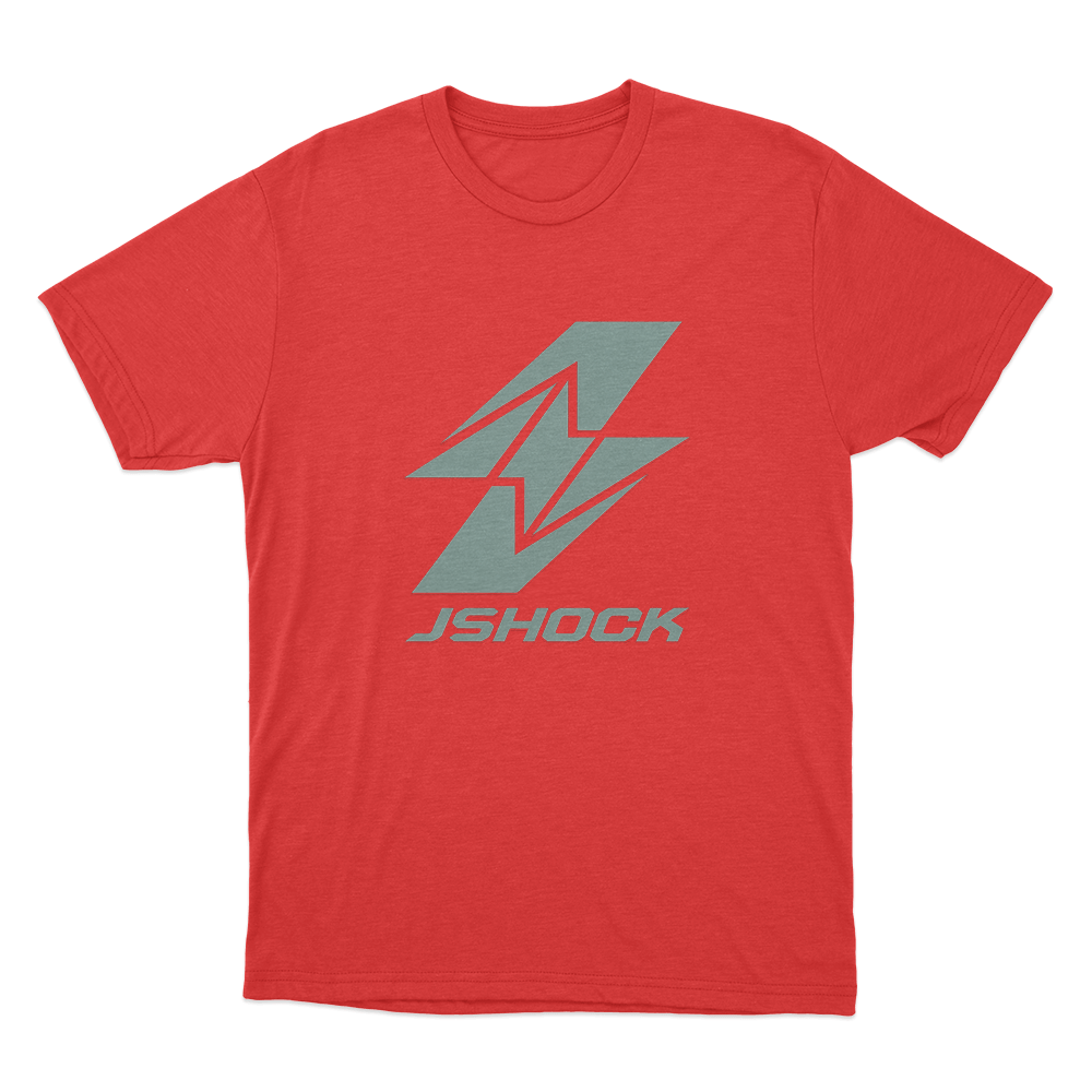 Jshock Unisex T Shirt Red Jshock Unisex T Shirt Red