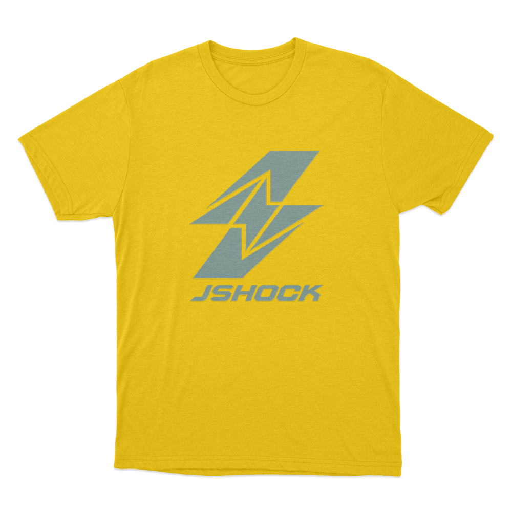 Jshock Unisex T Shirt Yellow Jshock Unisex T Shirt Yellow