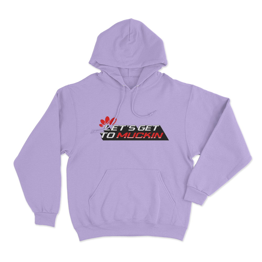 Muck-Fil-A Unisex Hoodie Purple Muck Fil A Unisex Hoodie Purple
