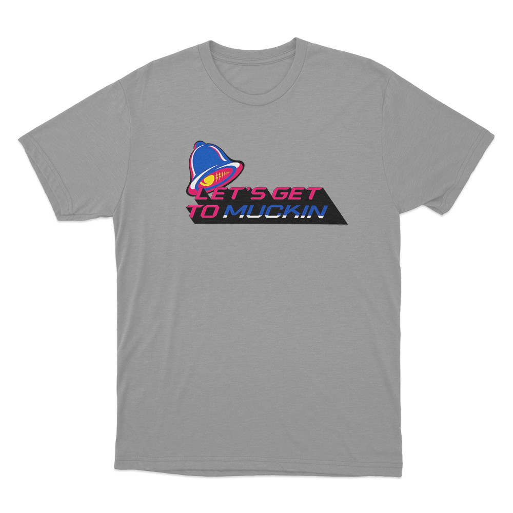 Muck Wrap Unisex T Shirt Grey Muck Wrap Unisex T Shirt Grey