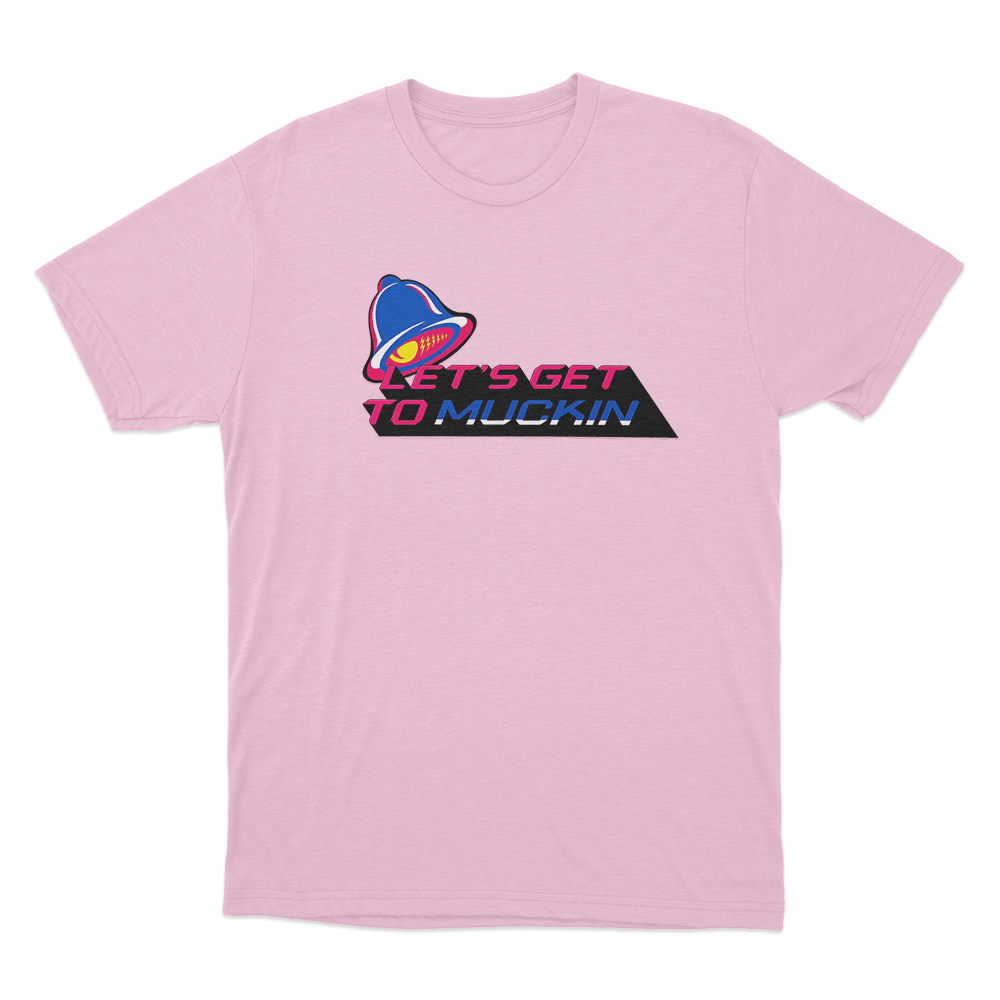 Muck Wrap Unisex T Shirt Pink Muck Wrap Unisex T Shirt Pink