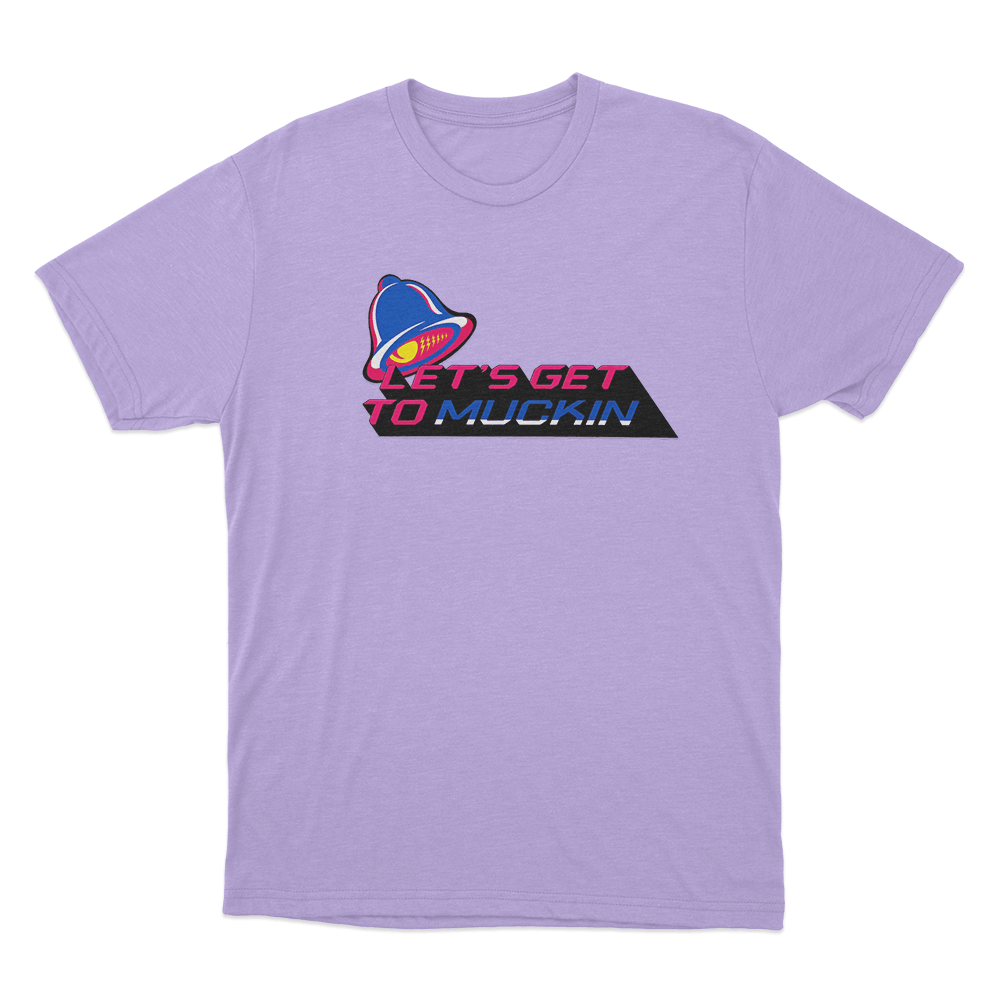 Muck Wrap Unisex T Shirt Purple Muck Wrap Unisex T Shirt Purple