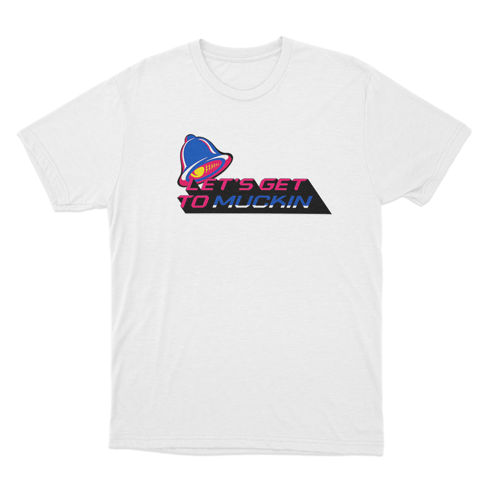 Muck Wrap Unisex T Shirt White Muck Wrap Unisex T Shirt White