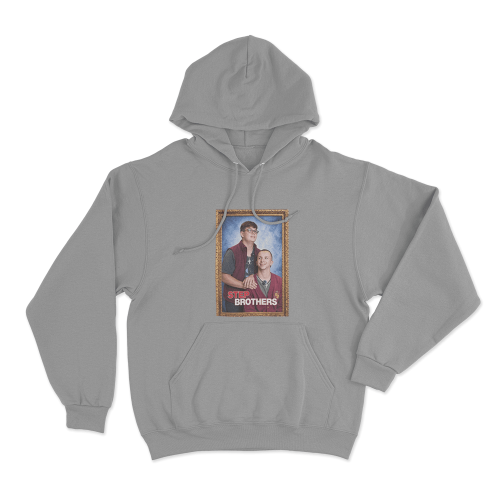 Step Brothers Unisex Hoodie Grey Step Brothers Unisex Hoodie Grey