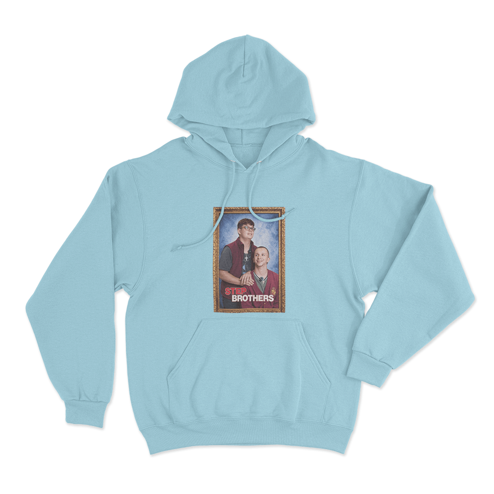 Step Brothers Unisex Hoodie Sky Blue Step Brothers Unisex Hoodie Sky Blue