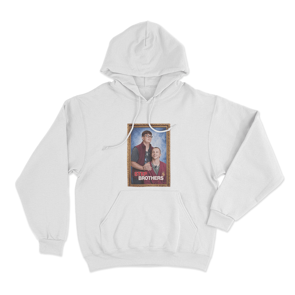 Step Brothers Unisex Hoodie White Step Brothers Unisex Hoodie White